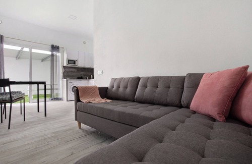 Antigua Apartment | Vacation Home "La Corte A2" with Mountain View, Private Terrace & Wi-Fi