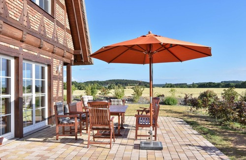 Pudagla House | Vacation home Mühlenblick - idyllic location with far-reaching views