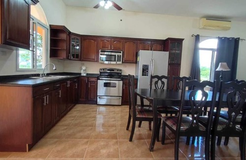 Corozal House | Vacation Home On Caribbean Coast For Rent with Private Beach in Honduras
