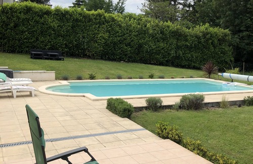 Riberac House | Vacation home with private pool and bicycles, near Riberac market