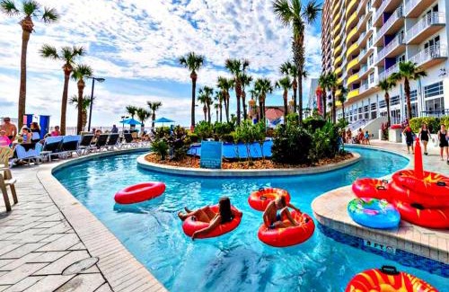 Daytona Beach Apartment | Vacation in Resort luxury - Updated 1BR King Bed Master Jacuzzi Suite - Wyndham Ocean Walk 2429
