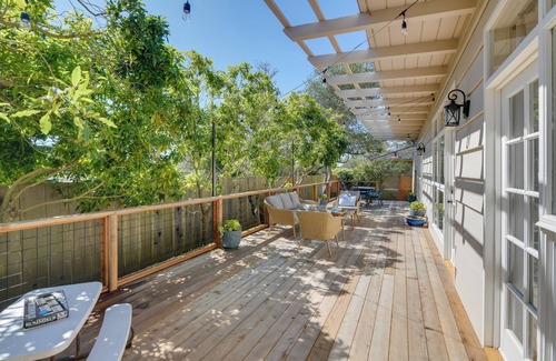 Carmel Woods Cottage | Vacation Rental Home ~ 1 Mi to Carmel Beach!
