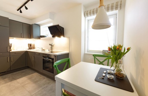 Nebel Apartment | Vacation with dog/Ground floor apartment with terrace for 3 persons