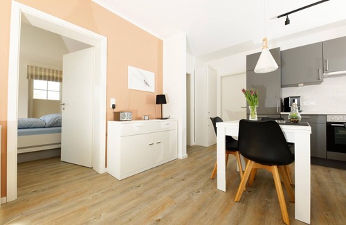 Nebel Apartment | Vacation with dog/Ground floor apartment with terrace for 3 persons