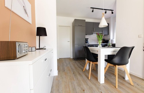 Nebel Apartment | Vacation with dog/Ground floor apartment with terrace for 3 persons