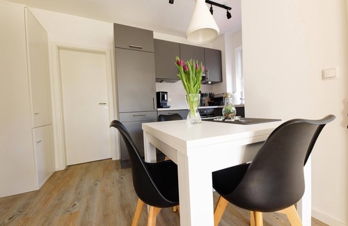 Nebel Apartment | Vacation with dog/Ground floor apartment with terrace for 3 persons