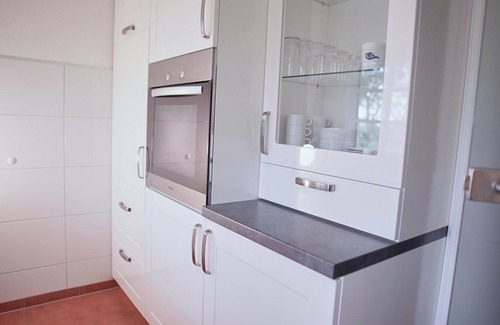Norddorf Apartment | Vacation with dog, incl. swimming pool and sauna, upper floor over 2 levels up to 4 persons