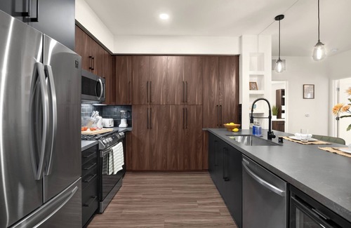 Airport Area Apartment | Valeria - Prime Luxury Apartment - 1BR King Bed/1BA w/Amenities