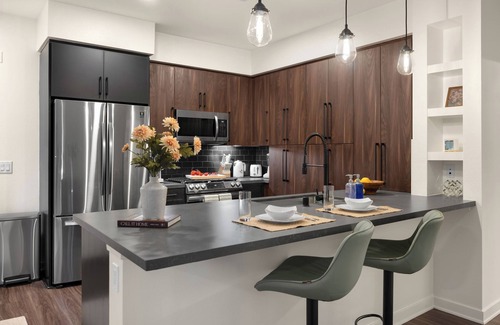 Airport Area Apartment | Valeria - Prime Luxury Apartment - 1BR King Bed/1BA w/Amenities