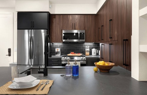 Airport Area Apartment | Valeria - Prime Luxury Apartment - 1BR King Bed/1BA w/Amenities