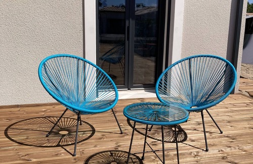 Vensac House | VENSAC MONTALIVET⭐️Villa 4 chambres⭐️piscine heated, clim⭐️WIFI -near the ocean