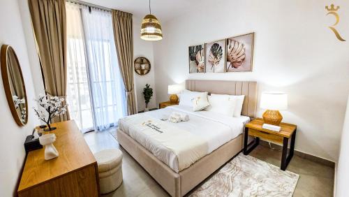 Al Raha Beach Apartment | Vera Residences 2BR - Modern Poolside Retreat Near Yas Mall & Marina