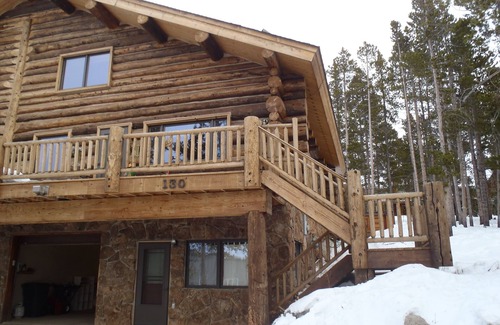 Woodmoor Cabin | Very Charming Rustic Log Home With Private Hot Tub On Breckenridge Shuttle Route