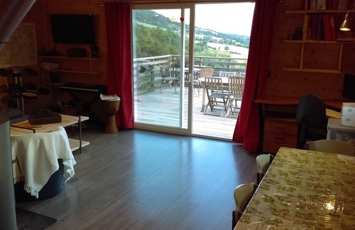 Saint-Andre-d'Embrun Ski Chalet | Very comfortable Gîte de France chalet. Sunny terrace, panoramic view.