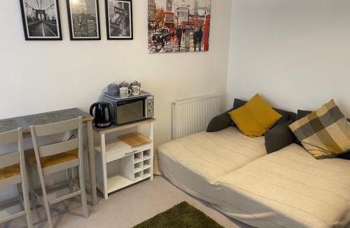 Newhaven House | Very Large Double Room with Corner Sofa, Sky TV, Netflix etc, Fridge and Microwave