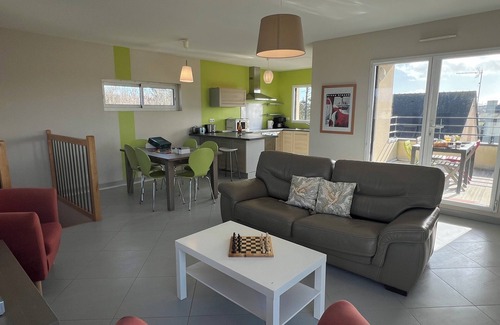 Le Conquet House | Very nice duplex villa 150m from the large Blancs Sablons beach