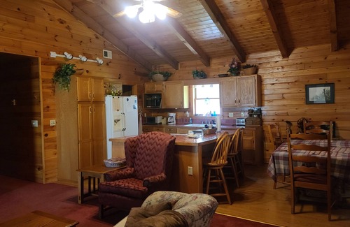 Mortimer Cabin | Very Secluded Home overlooking a Wilson Creek, a Wild and Scenic River.
