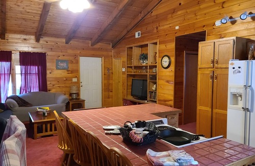 Mortimer Cabin | Very Secluded Home overlooking a Wilson Creek, a Wild and Scenic River.