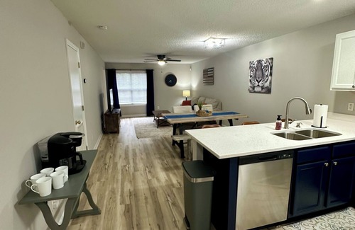 Auburn Apartment | Very short walk to Downtown! Completely renovated. Sleeps six.