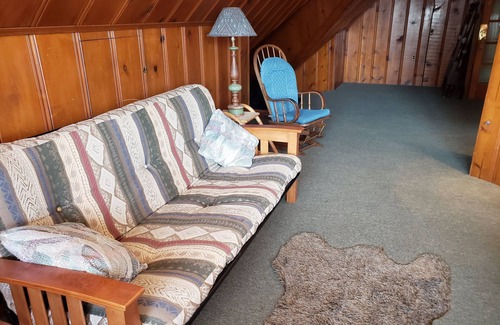 Mount Clemens Apartment | Very unique 3rd floor knotty pine loft apartment
