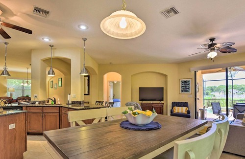 Rotonda Lakes House | Vibrant Rotonda West Home w/ Lanai & Grill!