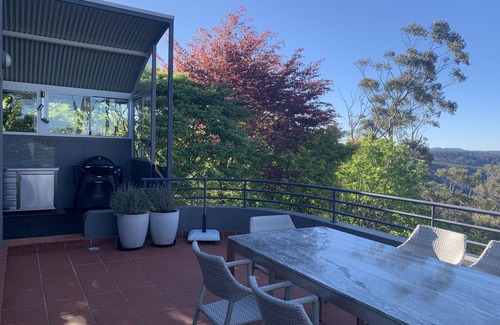 Wentworth Falls House | View 21 - Amazing view with indoor heated swimming pool and spa