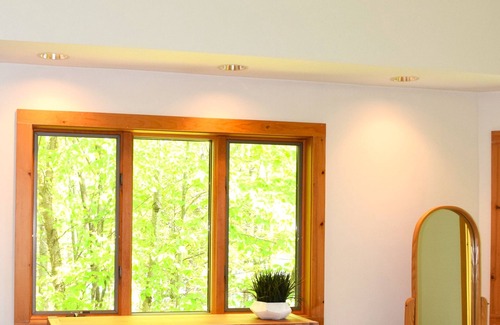 Bridgton House | Views of the Sunrise from the Deck; Beach, Ski, snowmobile@The Water's Edge