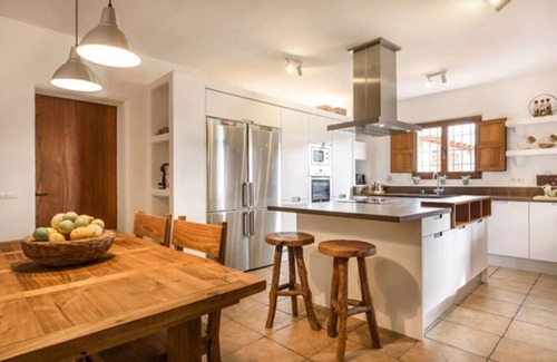 Santa Gertrudis Villa | Villa Dalt S Era with Mountain View, Wi-Fi, Air Conditioning, Pool & Garden