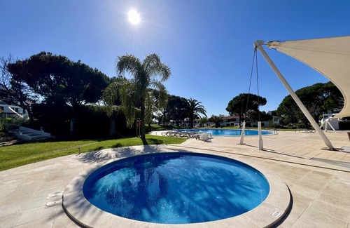 Quarteira Apartment | VILAMOURA SUNNY GARDEN WITH POOL by HOMING