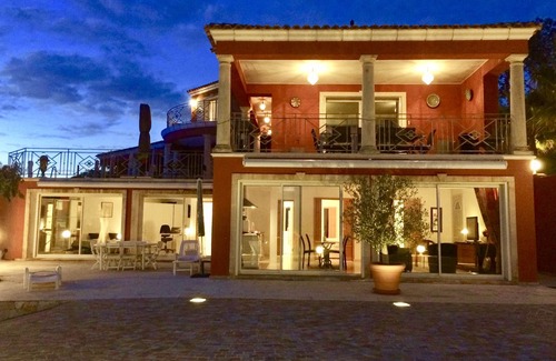 Pegomas Villa | Villa 10 people 10 km from Cannes with swimming pool. Unobstructed view to the sea