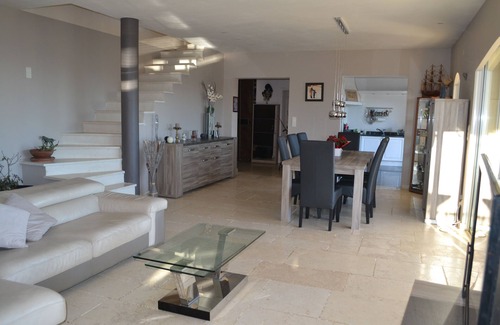 Peymeinade Villa | VILLA 10 pers SEA VIEW CALM COVER SWIMMING POOL REAR COUNTRY CANNES
