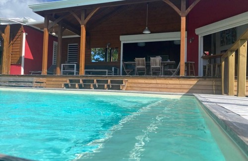 Sainte-Anne Villa | Villa 180 sea view and view of the Bois Jolan kitesurfing spot