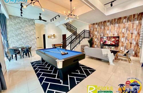 Malacca City House | Villa 20Pax4B3B PrivatePool/Karaok/Pooltable/BBQ
