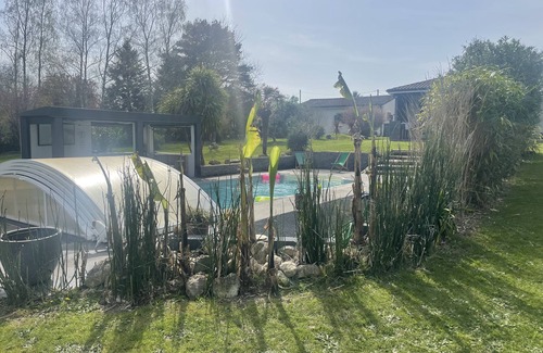 Salleboeuf Villa | Villa 290m2, Piano, Piscine et Spa, Parc Arboré Entre Bordeaux et St Emilion