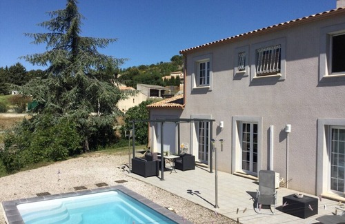 Caunes-Minervois House | Villa 3 double bedrooms + 1 office + private pool + garden, quiet location