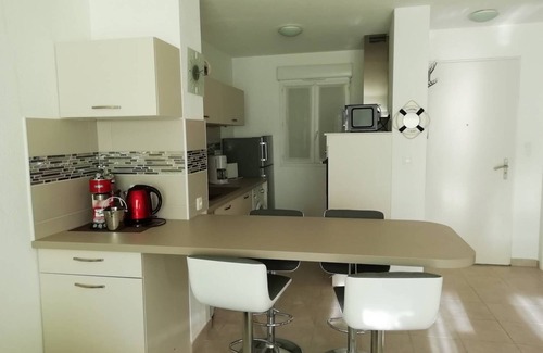 Santa-Maria-Poggio Villa | Villa 3 stars 62m², 2Bedroom, Swimming pools, Wi-fi, Parking, Calm 800m Sea
