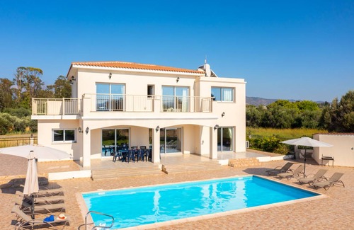 Polis Villa | Villa Achilleas Chrystalla: Large Private Pool, Sea Views, A/C, WiFi