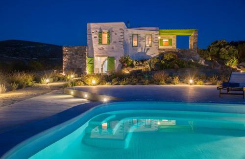Paros Villa | Villa Aeolos with 2 private pools