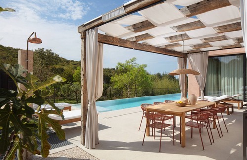 Kanfanar Villa | Villa Arcobaleno for 10 people near Rovinj with 56 m2 heated infinity pool
