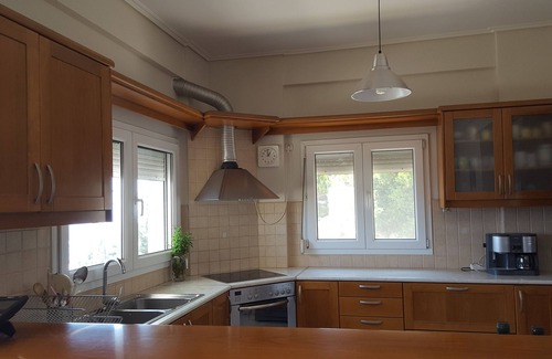 Marathon Villa | Villa Aurora with magnificent view of the Aegean sea