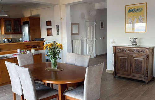 Marathon Villa | Villa Aurora with magnificent view of the Aegean sea
