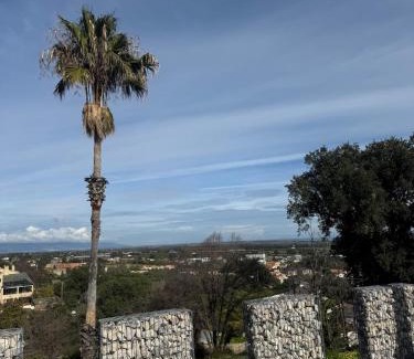 Penta-di-Casinca Apartment | Villa avec dépendance vue mer piscine privée 12p
