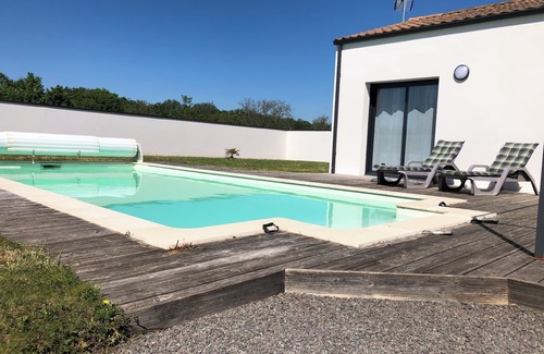 Brem Sur Mer Villa | Villa Avec Piscine Privée Chauffée et Sécurisée. Idéal Pour les Familles