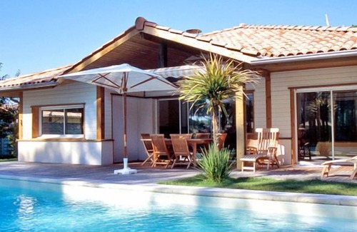 Moliets-et-Maa Villa | Villa avec Piscine Privée | Proche du Golf