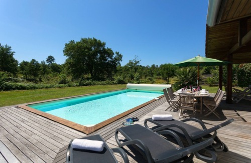Moliets-et-Maa Villa | Villa avec Piscine Privée | Proche du Golf