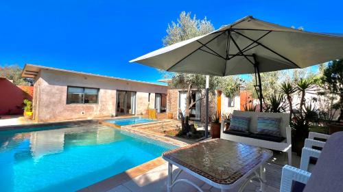 El Aggada Villa | villa avec piscine privé sur Atlas, Marrakech