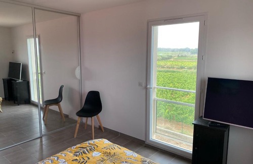 Pinet Villa | Villa avec vue sur vignes à 15min des plages