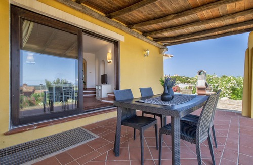 Punta De Su Turrione Villa | Villa "Azzurra" with Sea View, Pool and Garden
