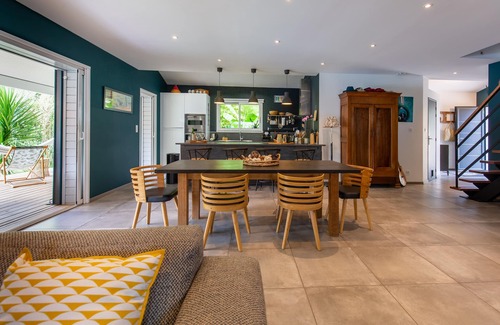 Hourtin House | "Villa Bambou" wooden house with private pool