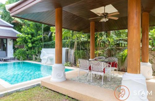 Laem Set Villa | Villa Bang Kao 3br - Private Pool & Walk To Beach